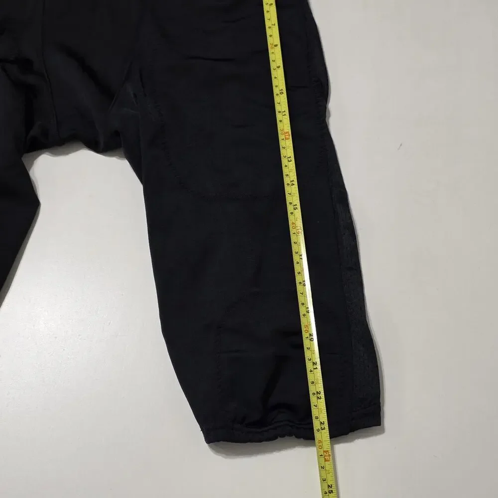 Nike Team Vapor Varsity Football 3/4 Pants 908728-010 Black White Men's Size L
